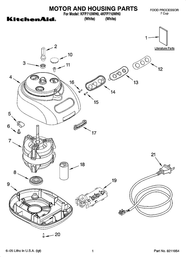 Diagram for KFP710WH0