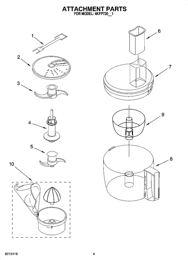 Diagram for 4KFP730WH1