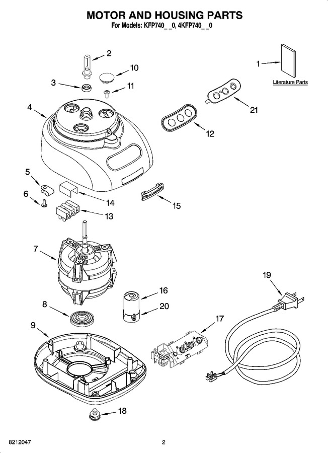 Diagram for KFP740WH0