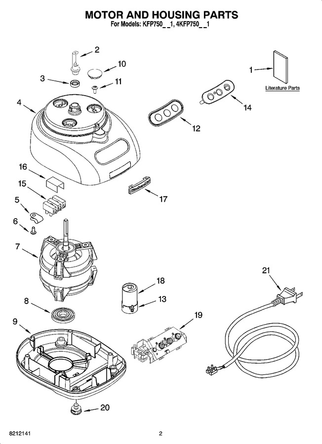 Diagram for KFP750BW1