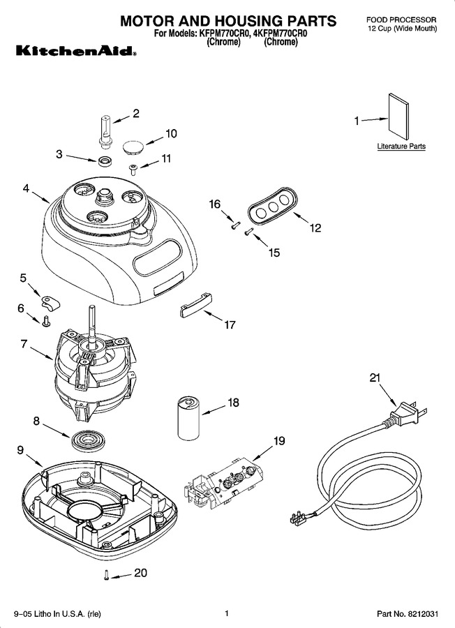 Diagram for KFPM770CR0