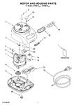 Diagram for 01 - Motor And Housing Parts
