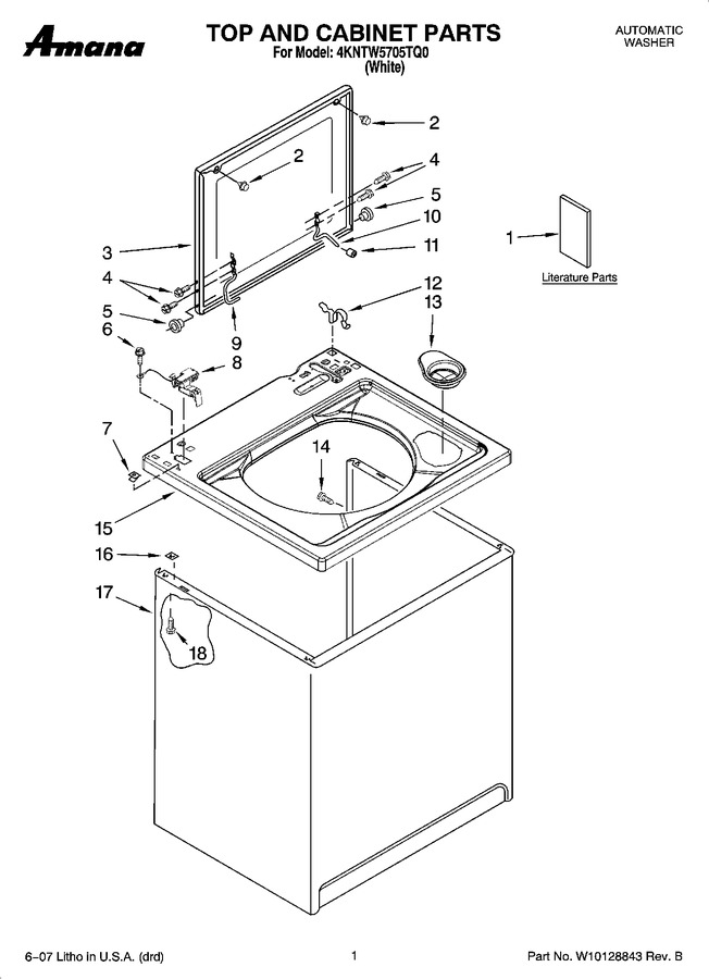 Diagram for 4KNTW5705TQ0