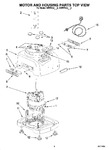 Diagram for 02 - Motor And Housing Parts Top View