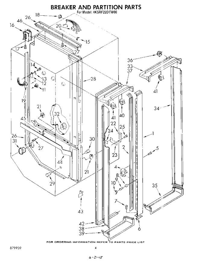 Diagram for 4KSRF22DTW00