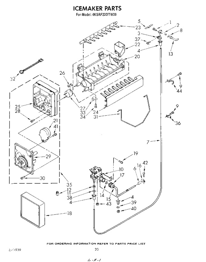 Diagram for 4KSRF22DTW00