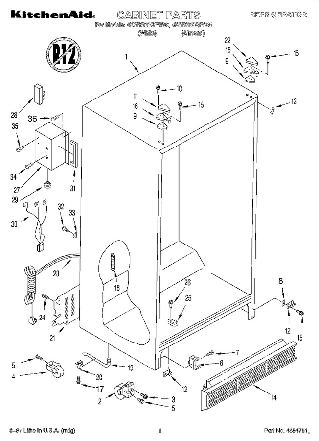 Diagram for 4KSRS22QFA00
