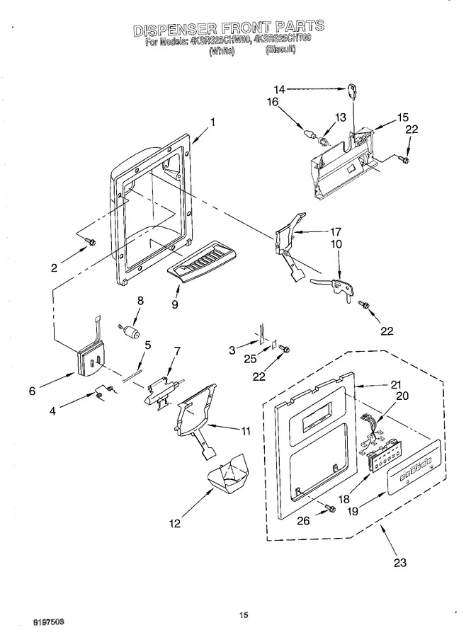 Diagram for 4KSRS25CHW00