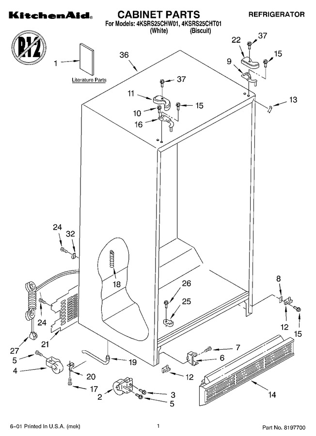 Diagram for 4KSRS25CHT01
