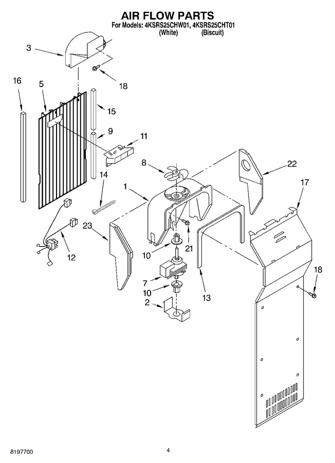 Diagram for 4KSRS25CHW01