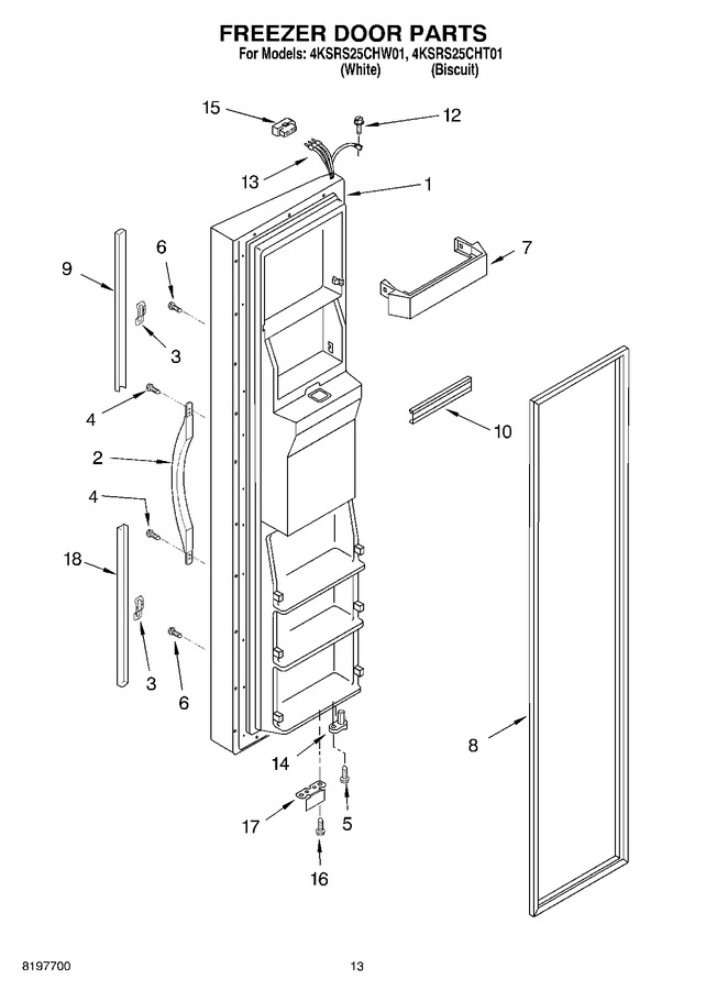 Diagram for 4KSRS25CHW01
