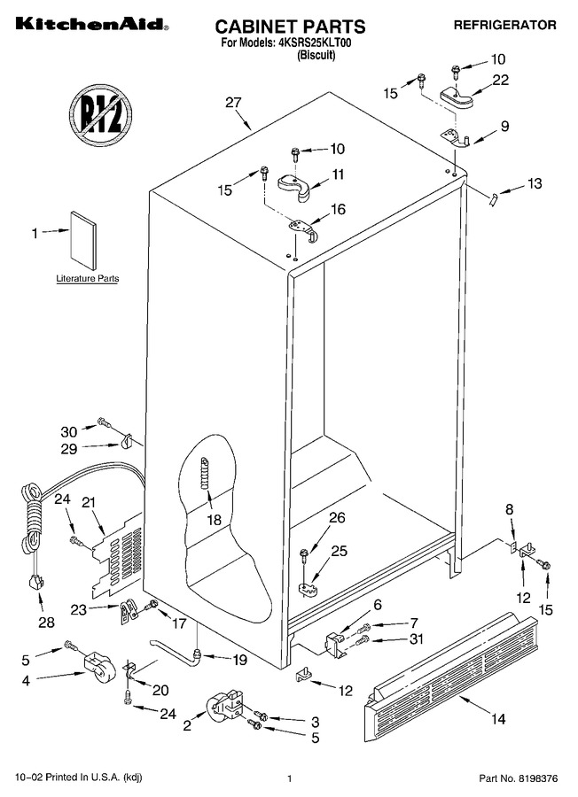 Diagram for 4KSRS25KLT00