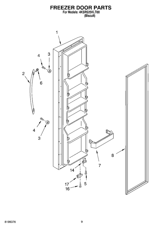 Diagram for 4KSRS25KLT00