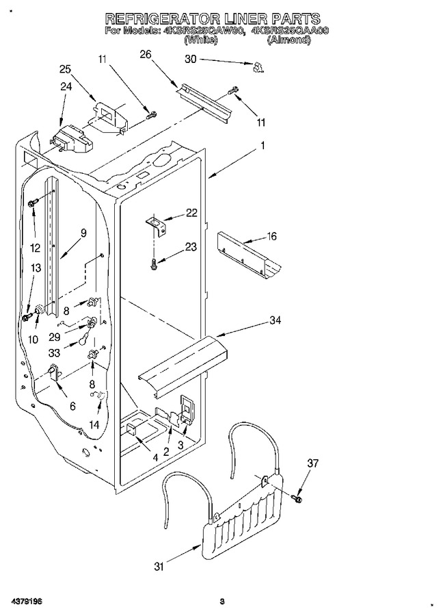 Diagram for 4KSRS25QAW00