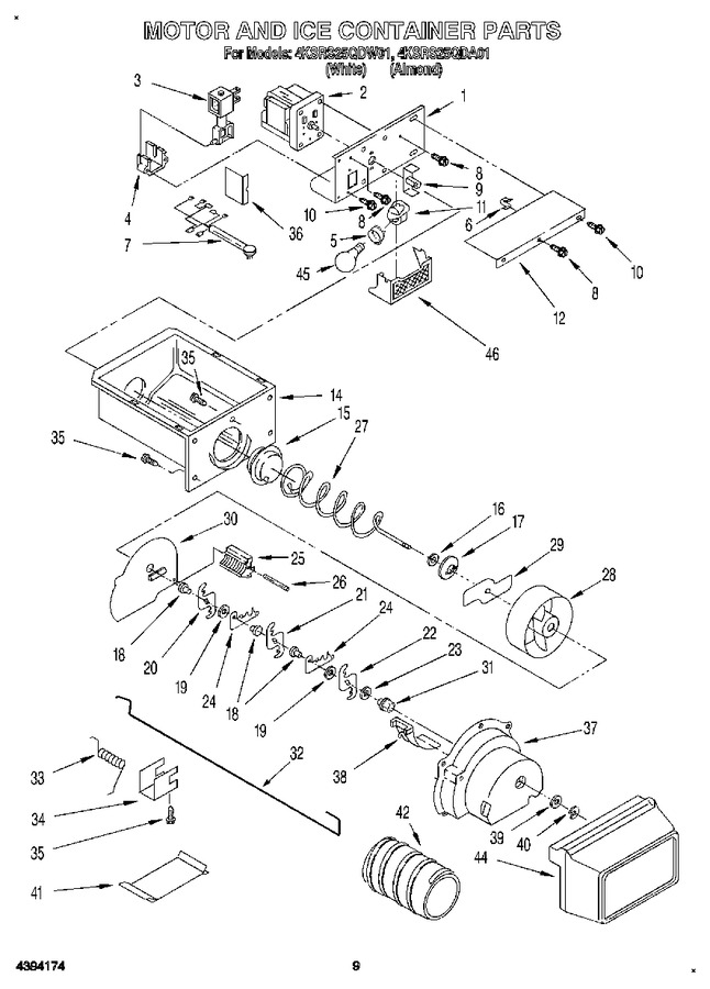 Diagram for 4KSRS25QDA01