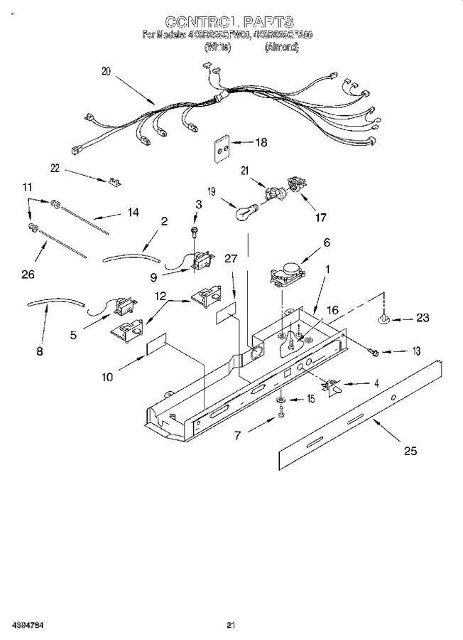 Diagram for 4KSRS25QFW00
