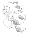 Diagram for 05 - Freezer Liner