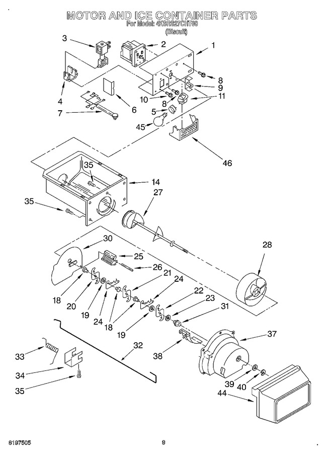 Diagram for 4KSRS27CHT00
