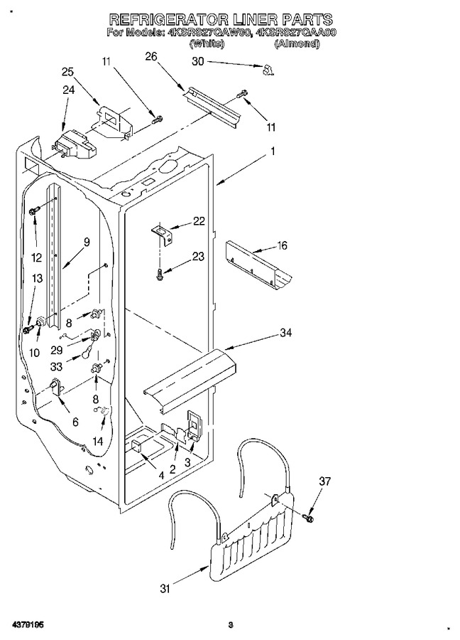 Diagram for 4KSRS27QAW00