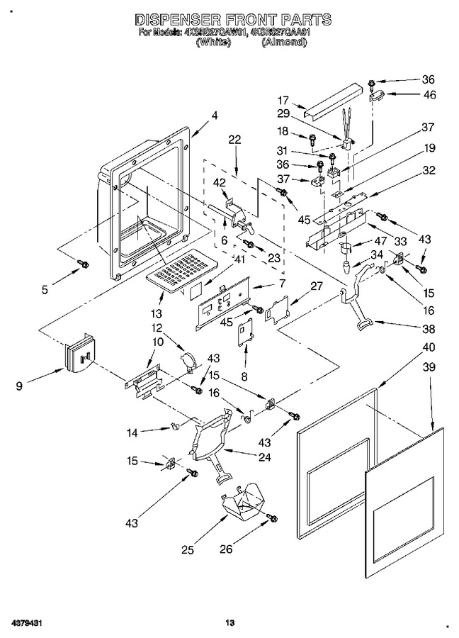 Diagram for 4KSRS27QAA01