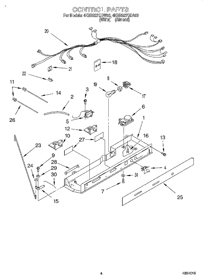 Diagram for 4KSRS27QDW00