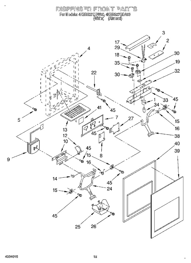 Diagram for 4KSRS27QDW00