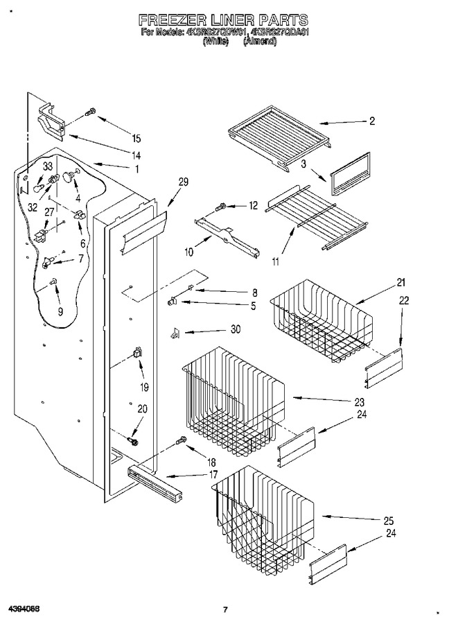 Diagram for 4KSRS27QDW01