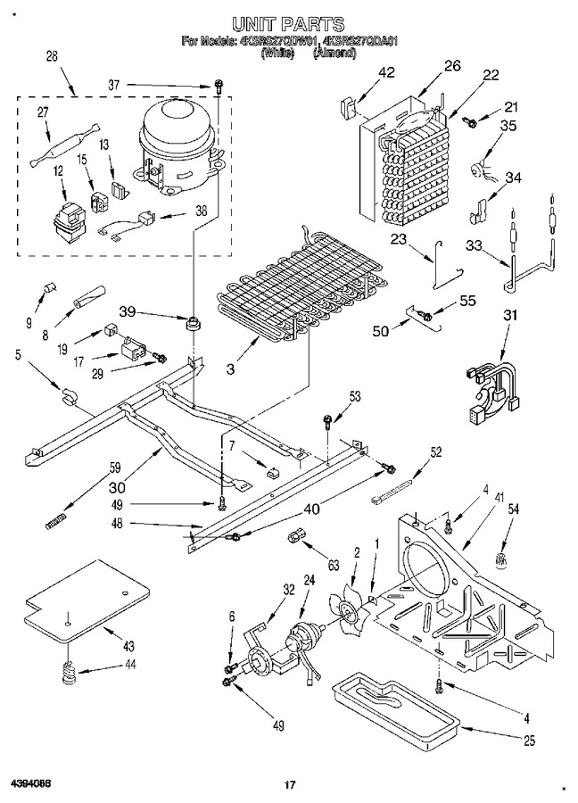 Diagram for 4KSRS27QDW01