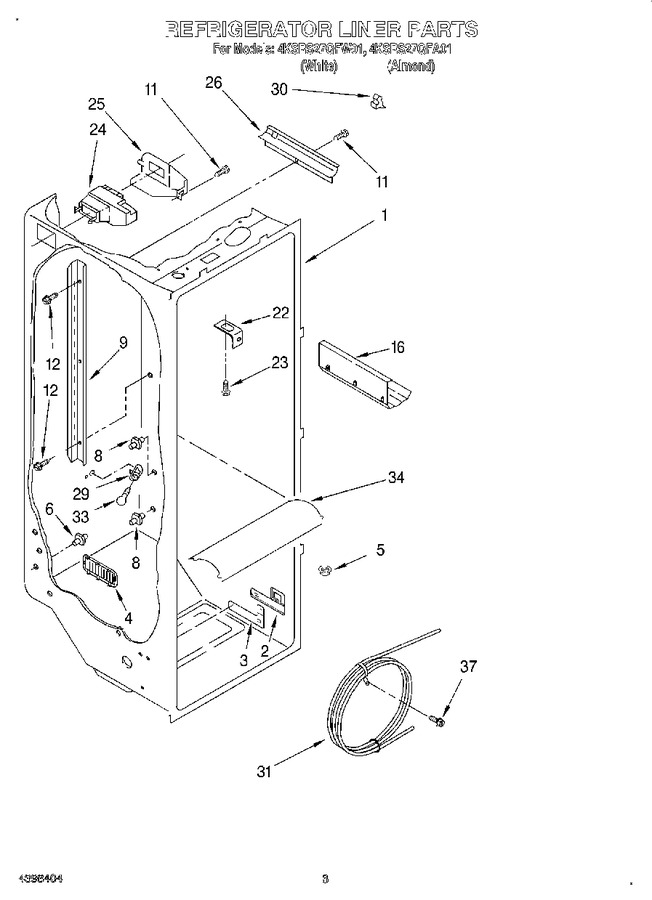 Diagram for 4KSRS27QFW01