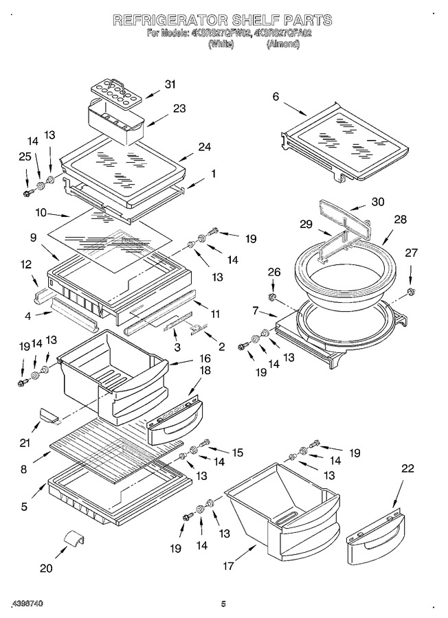 Diagram for 4KSRS27QFW02