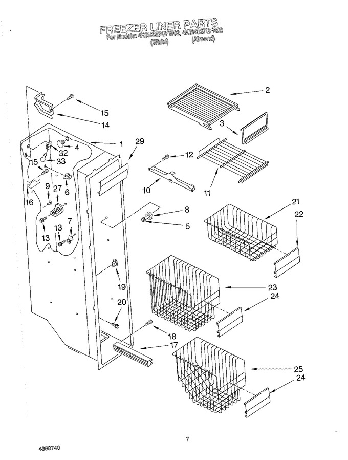 Diagram for 4KSRS27QFW02