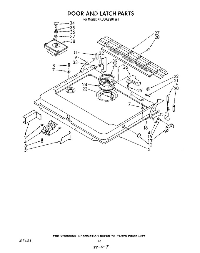 Diagram for 4KUDA220TW1