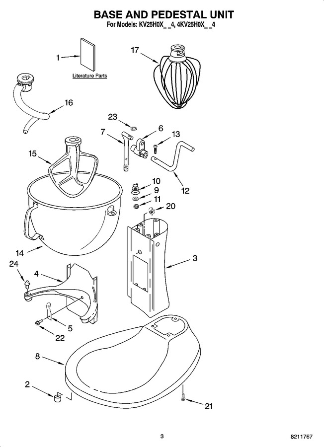 Diagram for KV25H0XWH4