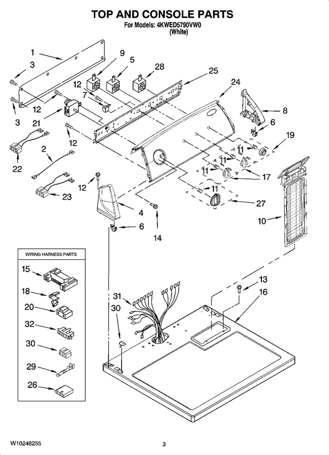 Diagram for 4KWED5790VW0
