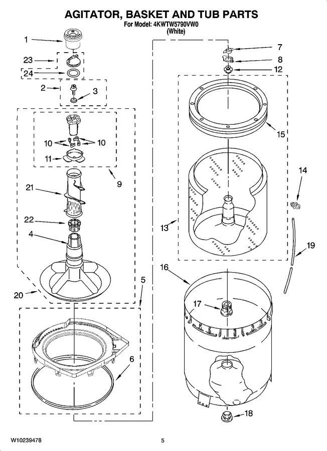 Diagram for 4KWTW5790VW0