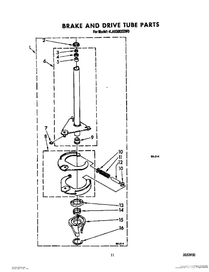 Diagram for 4LA6300XXF0