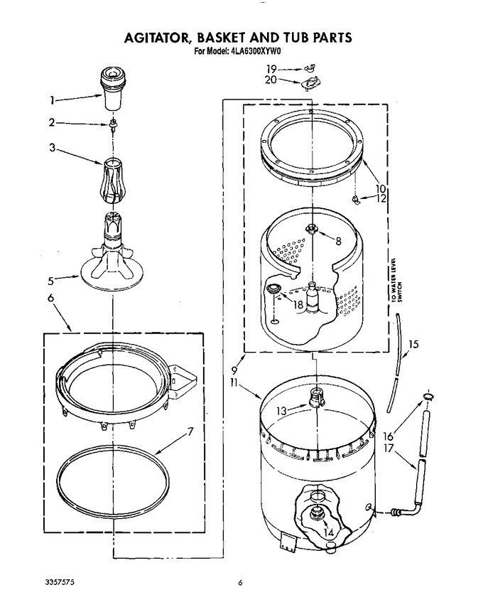 Diagram for 4LA6300XYW0