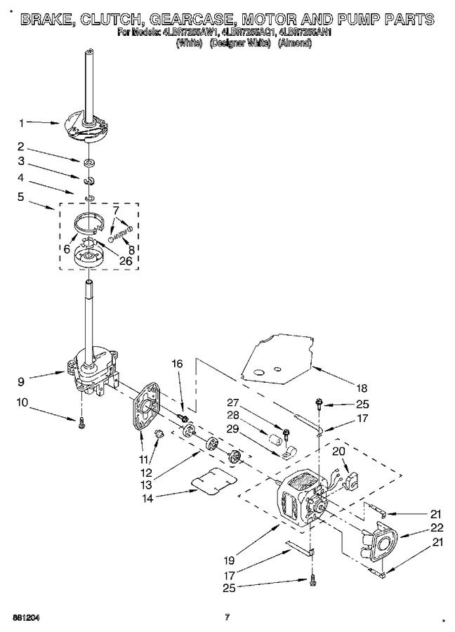 Diagram for 4LBR7255AN1