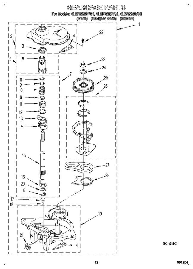 Diagram for 4LBR7255AQ1