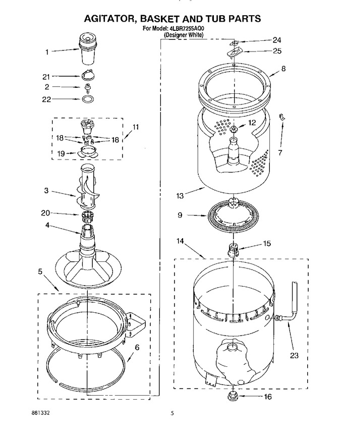 Diagram for 4LBR7255AQ0