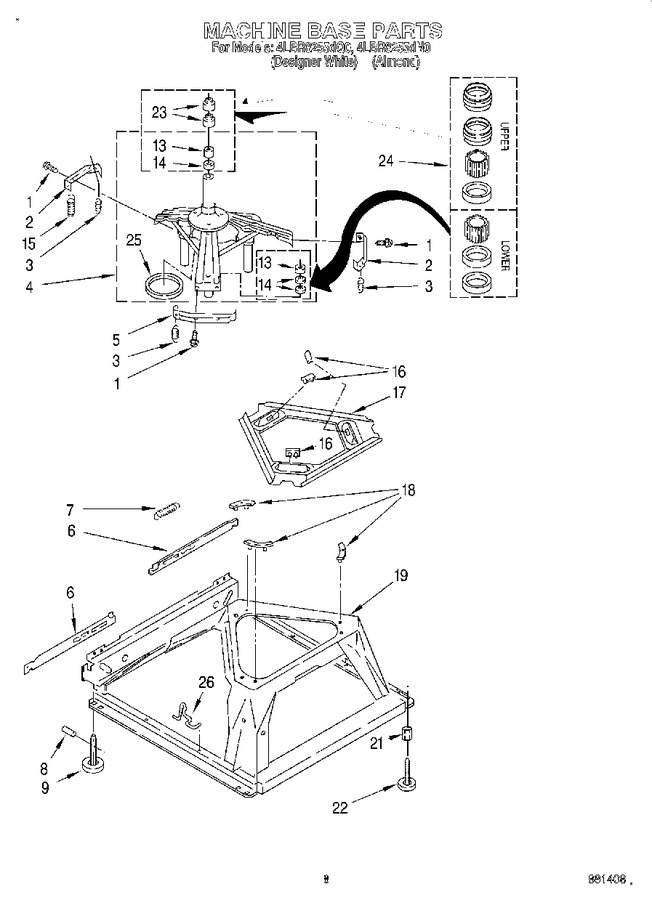 Diagram for 4LBR8255DQ0