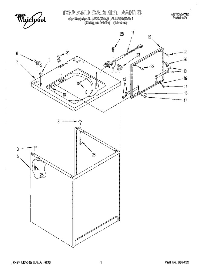 Diagram for 4LBR8255DQ1
