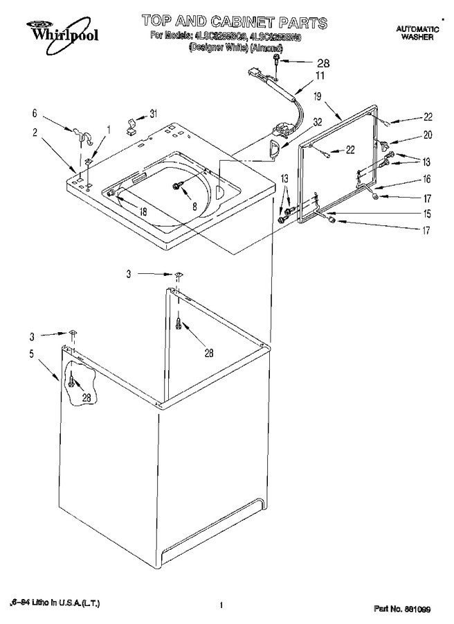 Diagram for 4LSC8255BQ0