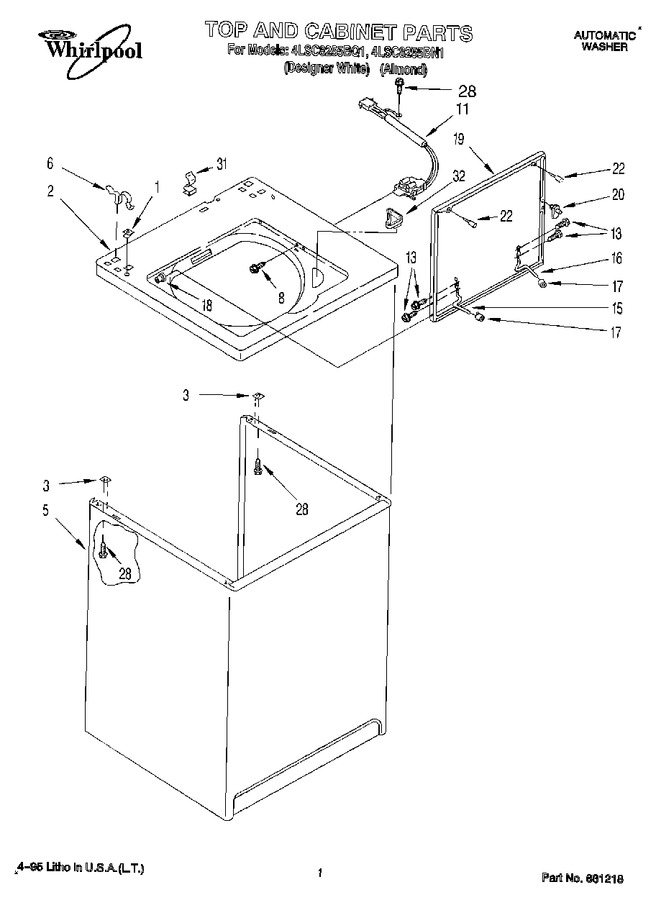 Diagram for 4LSC8255BN1