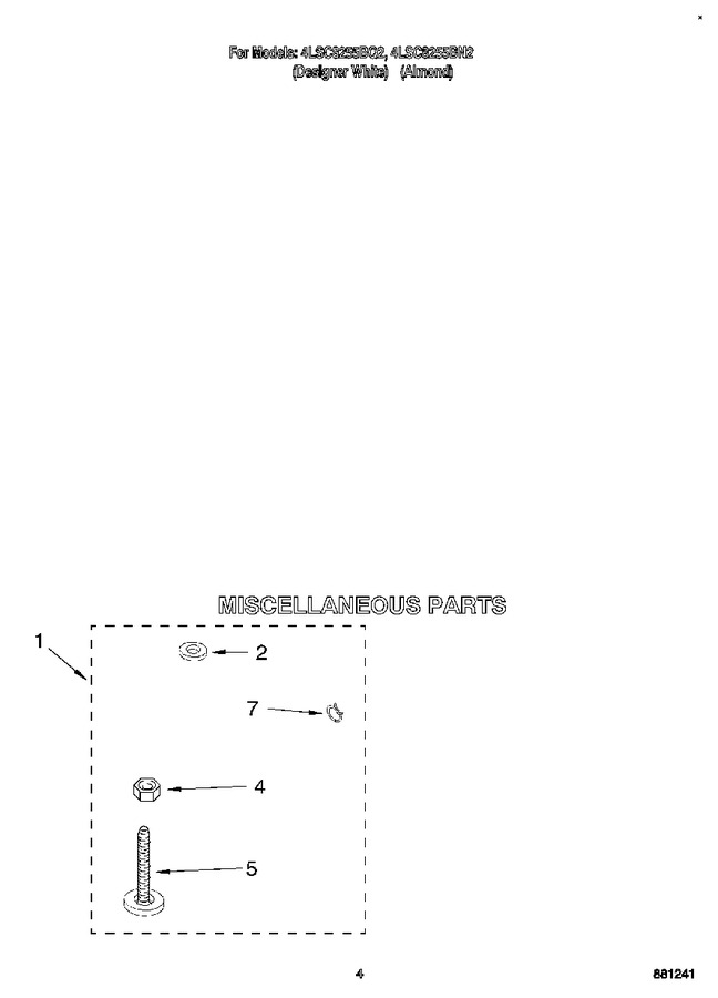 Diagram for 4LSC8255BN2