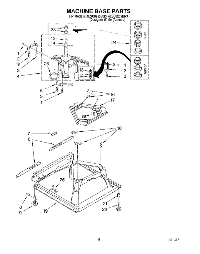 Diagram for 4LSC8255BN3
