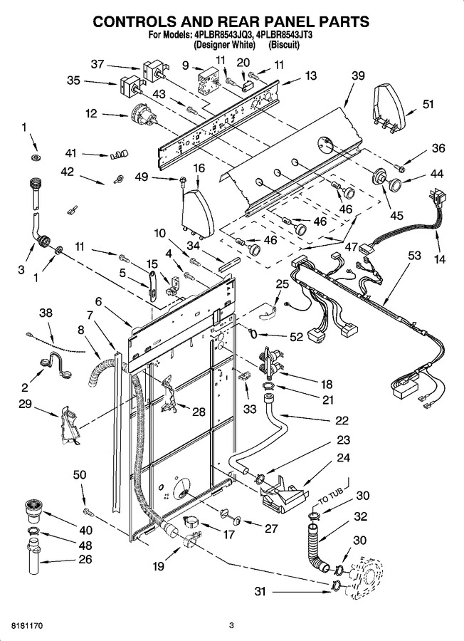 Diagram for 4PLBR8543JT3