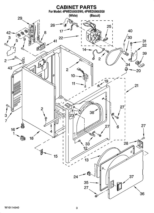 Diagram for 4PWED5905SW0