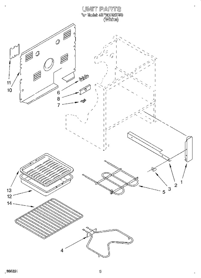 Diagram for 4RF302BXDW0