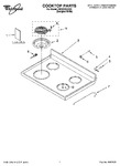 Diagram for 01 - Cooktop Parts